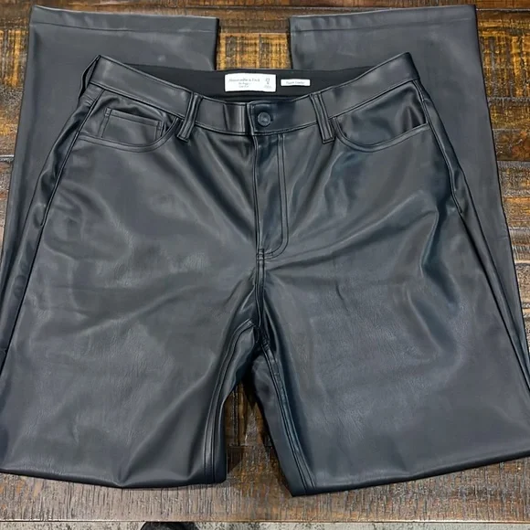 Abercrombie & Fitch Black Straight Leg Jeans - Picture 5 of 12